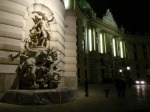 Fountain in the Burg Austria Vienna