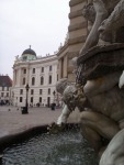 Fountain in the Burg Vienna Austria