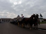 Horse cart in the Burg, Vienna