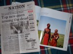 Daily Nation article and book by Amin-Tetley