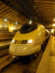 Paris, the Eurostar at Gare du Nord