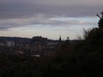 The Castle of Edinburgh from the Crags