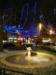 Frozen fountain, Latin Quarter