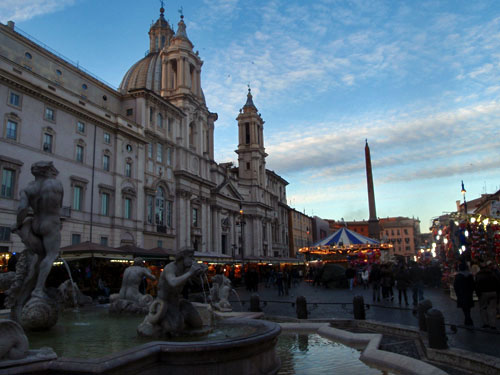 Christmas market, Rome, Piazza Navona